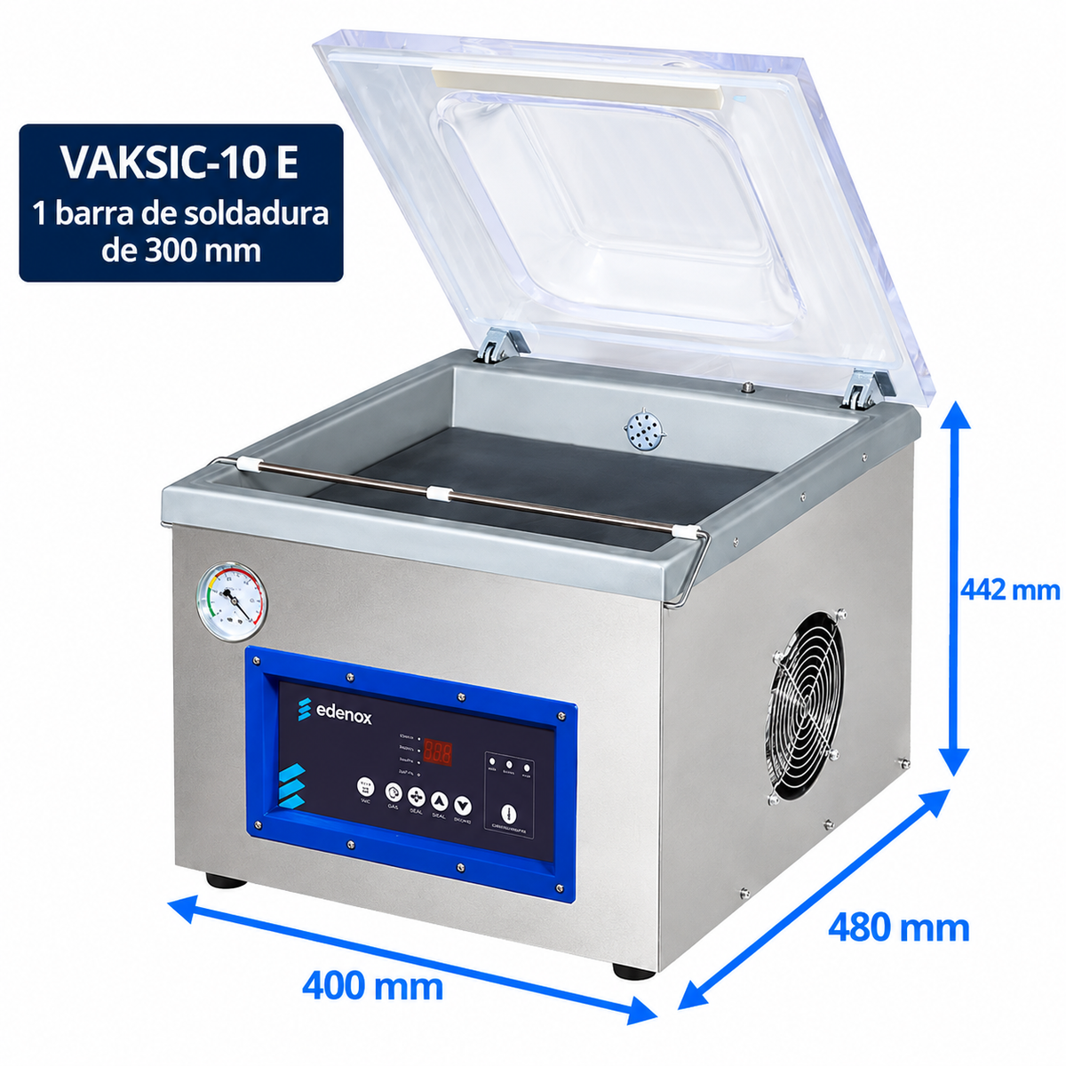 Envasadora al vacío Edenox VAKSIC-10 E