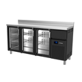 Mesas Refrigeradas Frente Mostrador con Cristal