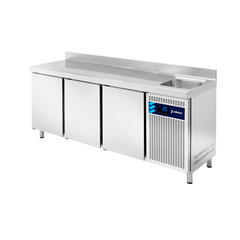 Mesas Refrigeradas con Fregadero · Fondo 700