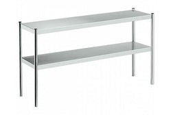 Estanterías de Sobremesa Inox · 2 Niveles