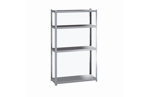 Estanterías Inox de Perfil Ranurado