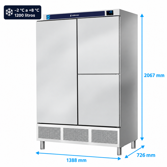 Armario Refrigerado Inox Serie 700 (APS-1403 HC)