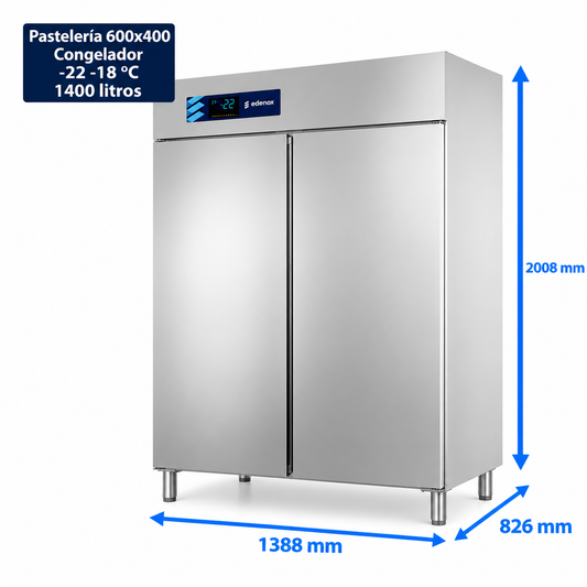 Armario Panadería 600x400 Inox (ANG-1402 HC PASTELERIA)
