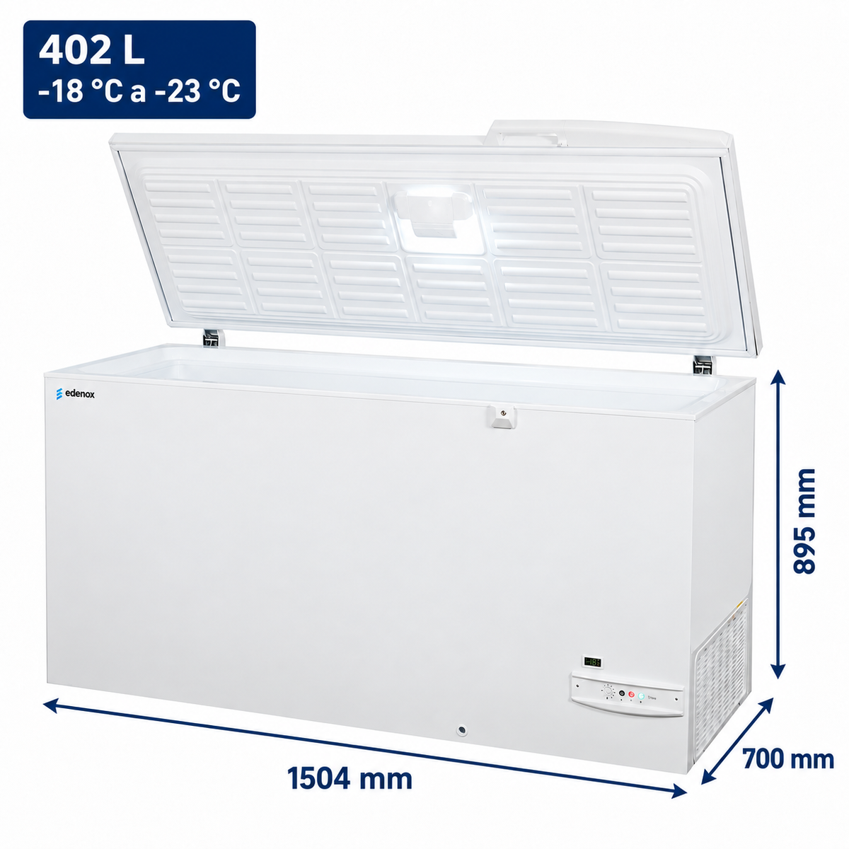 Congelador Horizontal Puerta Abatible (NLF-335)