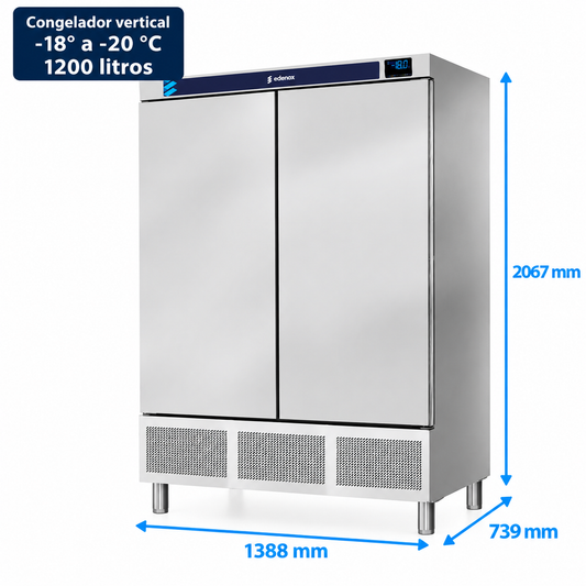 Armario para Mantenimiento de Congelados Inox Serie 700 (ANS-1402 HC)