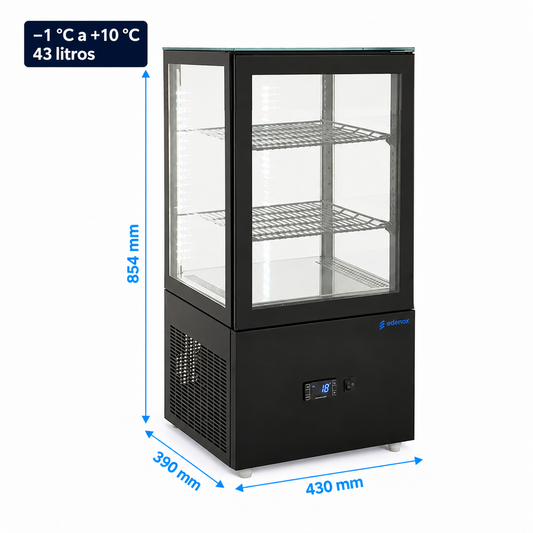Vitrina Expositora Refrigerada de Sobremesa (VIVES-5 HC S1)