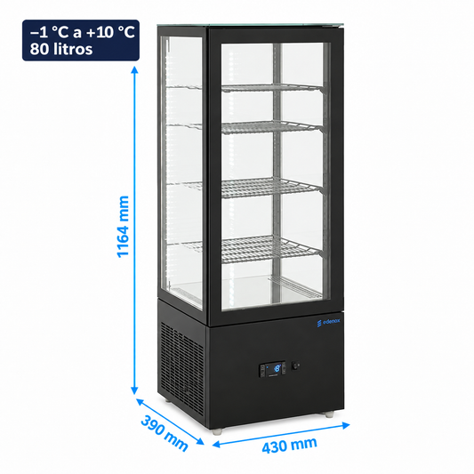 Vitrina Expositora Refrigerada de Sobremesa (VIVES-9 HC S1)