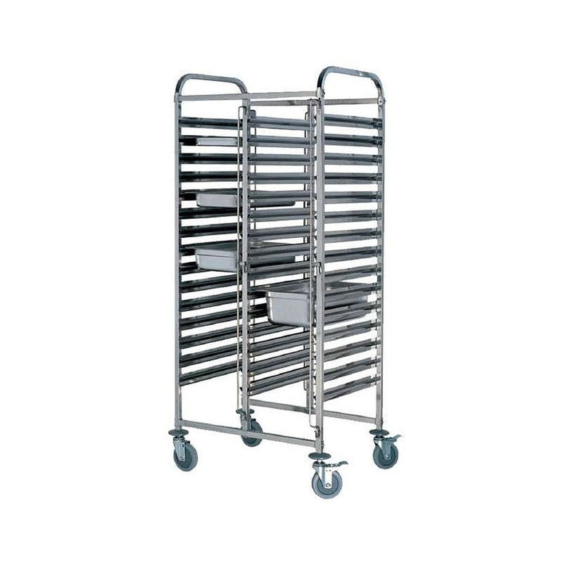 Carro bandejero Clima CARRO1515GN1/1 · 30 bandejas GN 1/1