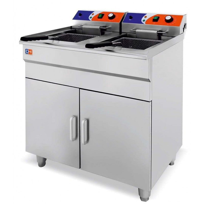 Freidora Clima EF-162VC · 12+12 litros de aceite con mueble