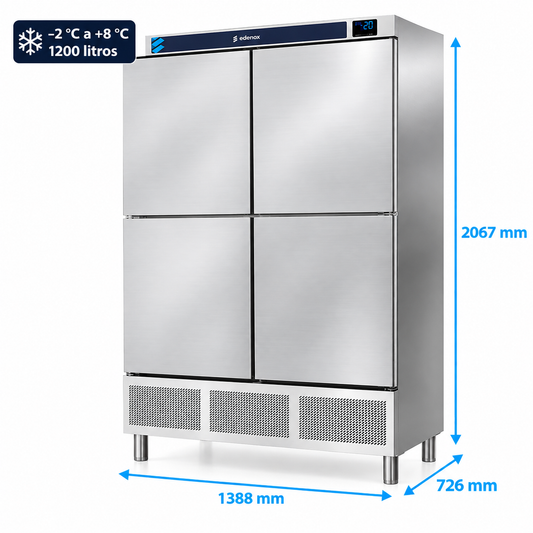 Armario Refrigerado Inox Serie 700 (APS-1404 HC)