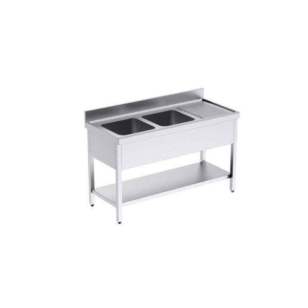 Fregadero con bastidor Serie 600