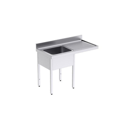 Fregadero con bastidor y espacio para lavavajilla Serie 700