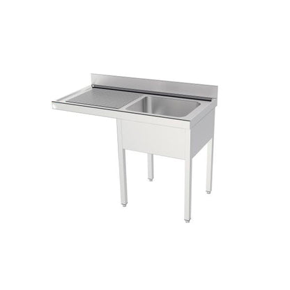 Fregadero con bastidor y espacio para lavavajilla Serie 700