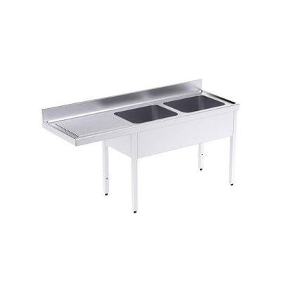 Fregadero con bastidor y espacio para lavavajilla Serie 700
