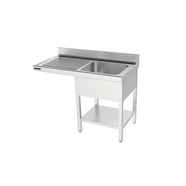 Fregadero con bastidor y espacio para lavavajilla Serie 600