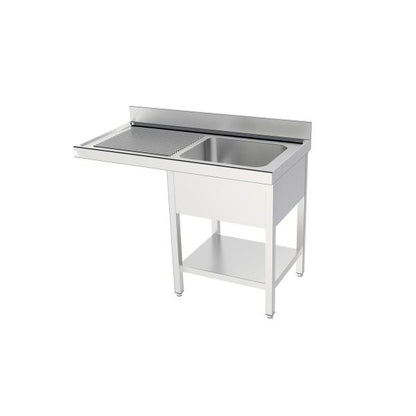 Fregadero con bastidor y espacio para lavavajilla Serie 700