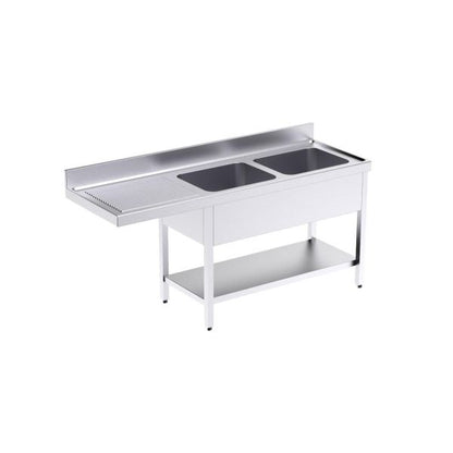Fregadero con bastidor y espacio para lavavajilla Serie 700