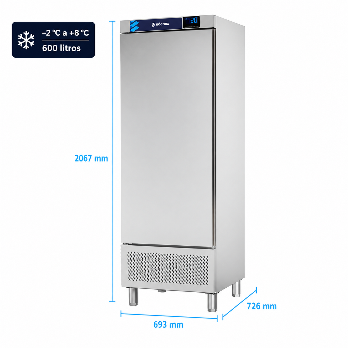 Armario Refrigerado Inox Serie 700 (APS-701 HC)