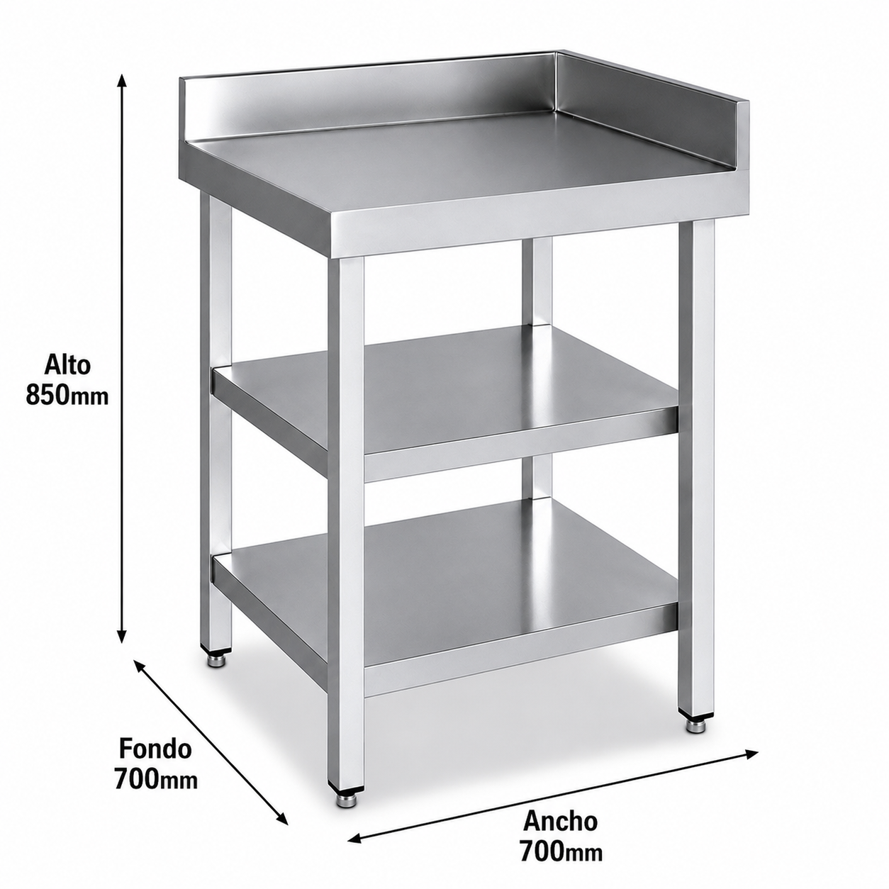 Mesa angular