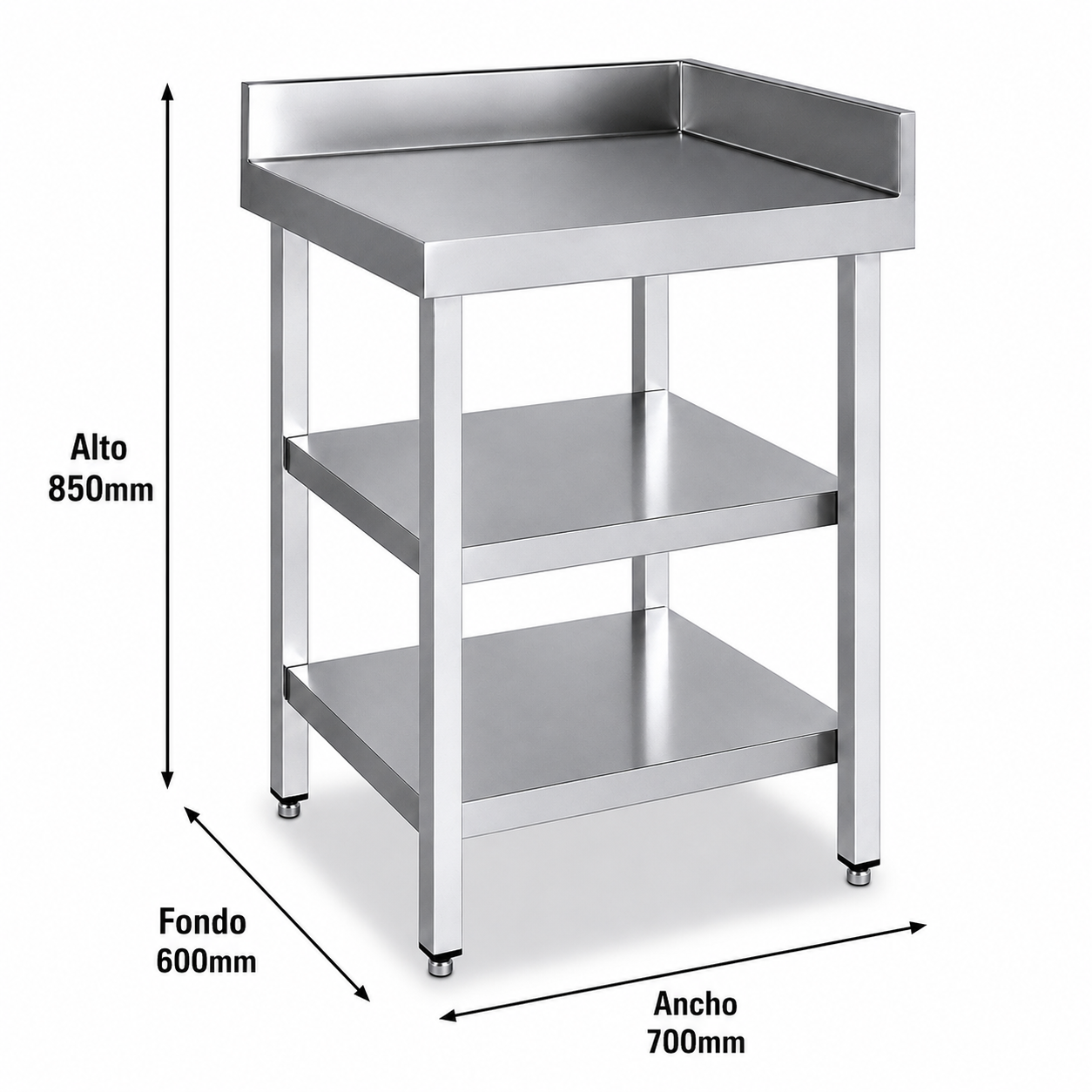 Mesa angular