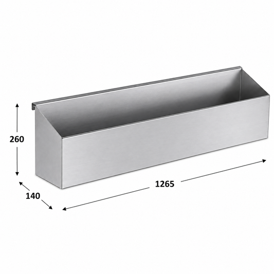 Segundo carril para Mesa Coctelera 2000 126.5x14x26