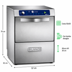 Lavavasos Silanos S-050B · Cesta 500 × 500 mm · Con bomba de desagüe