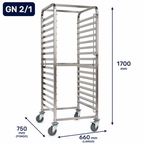 Carro GN Reforzado GN 2/1 Distform