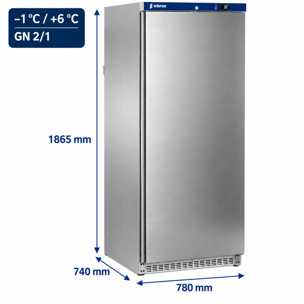 Armario Refrigerado Inox (APS-651-I)