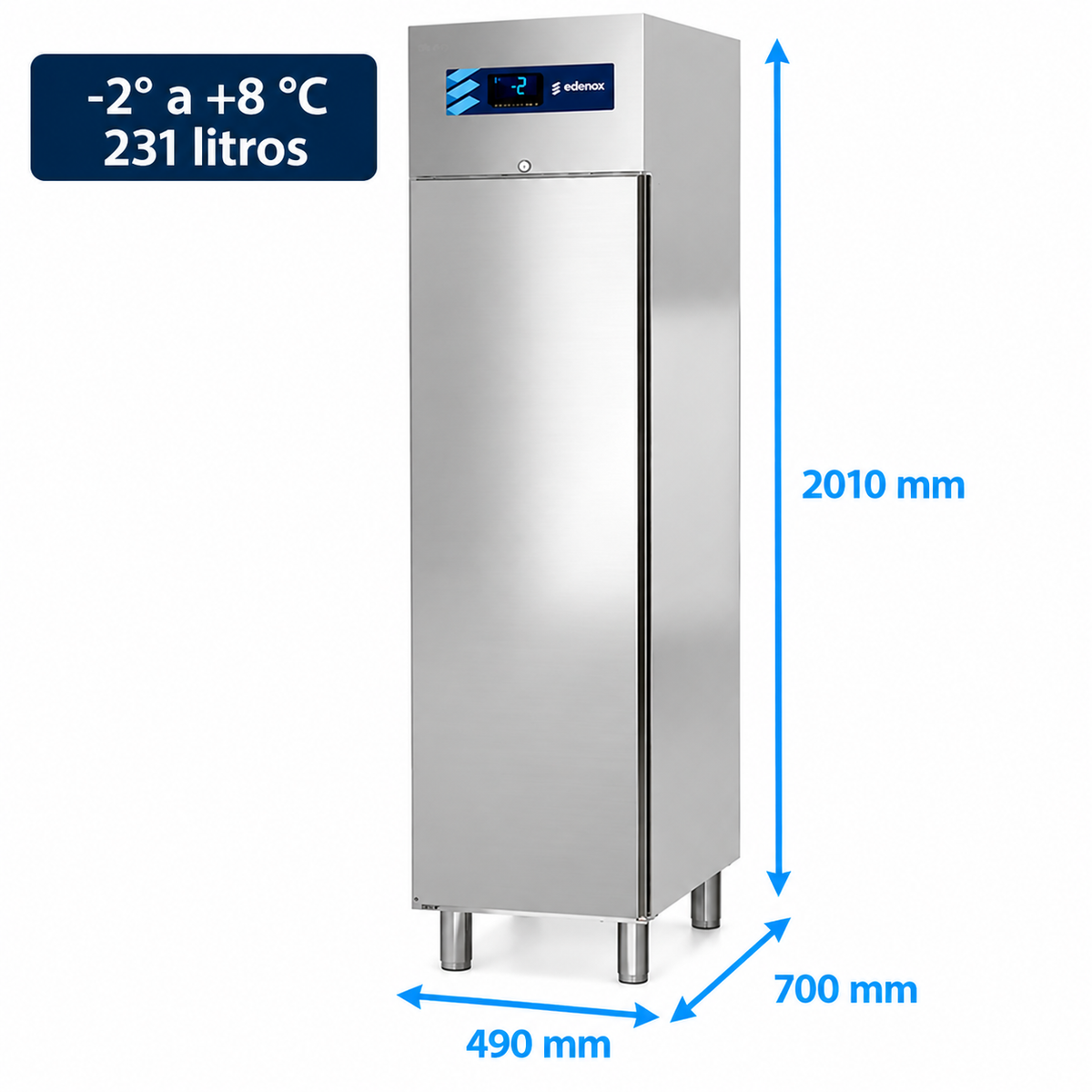 Armario Gastronorm 1/1 Inox (APG-511 HC)