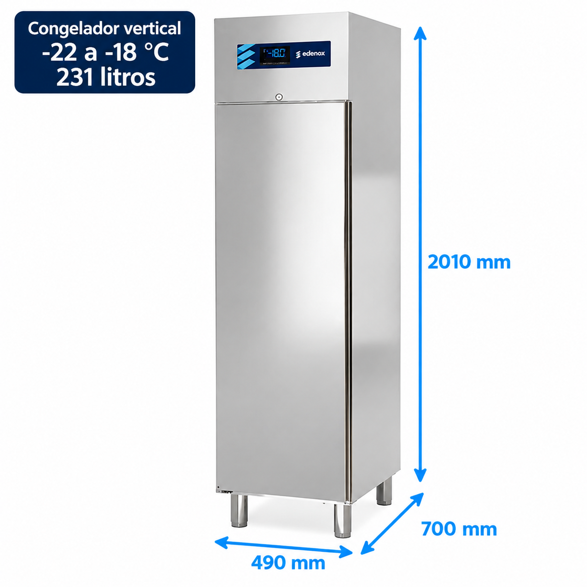 Armario Gastronorm 1/1 Inox (ANG-511 HC)