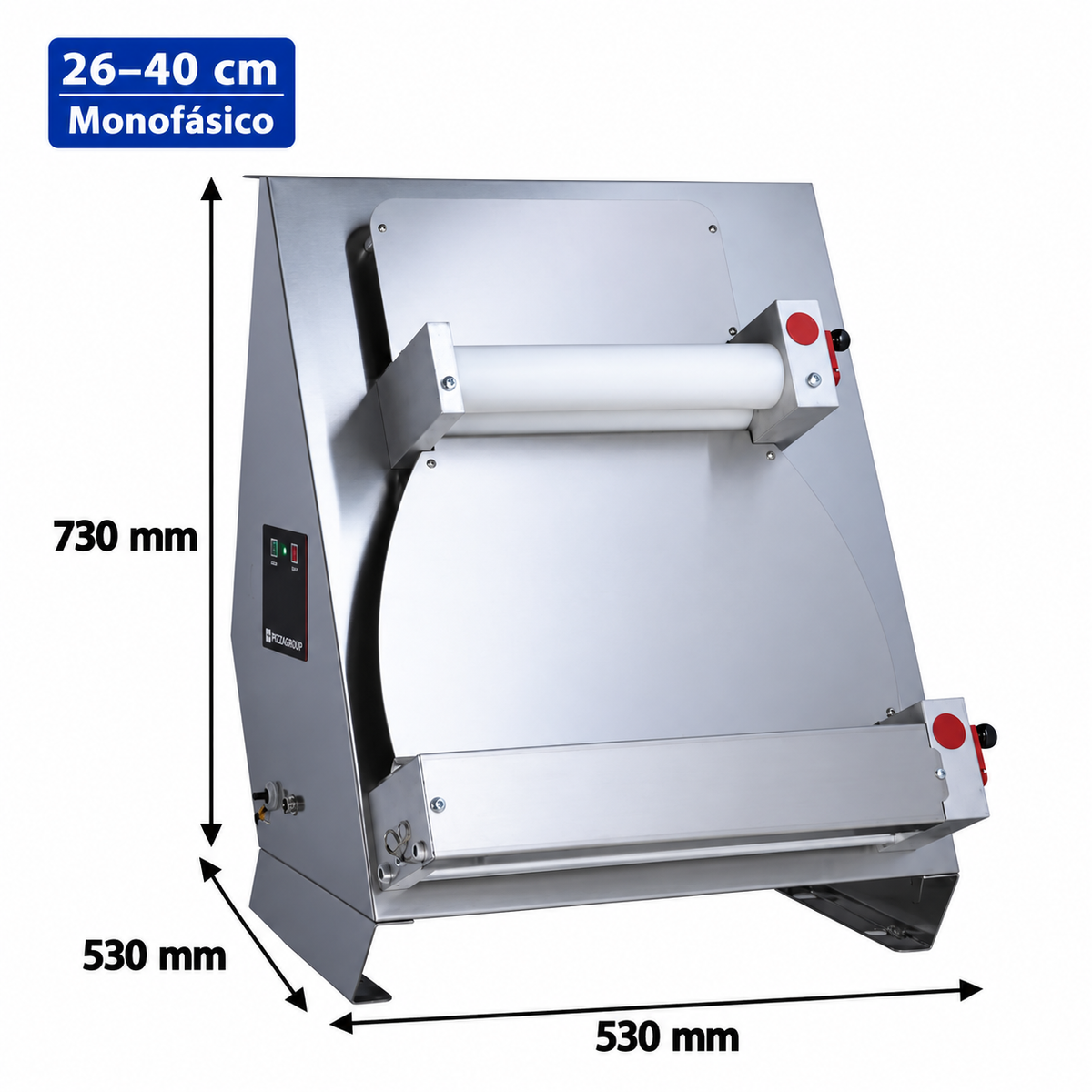 Laminadora de masa para pizza Pizzagroup RM42TA