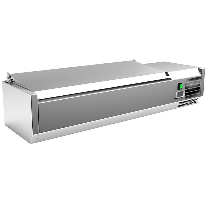 Vitrina de ingredientes Clima VRX1200330SL · 5 GN 1/4 · tapa inox