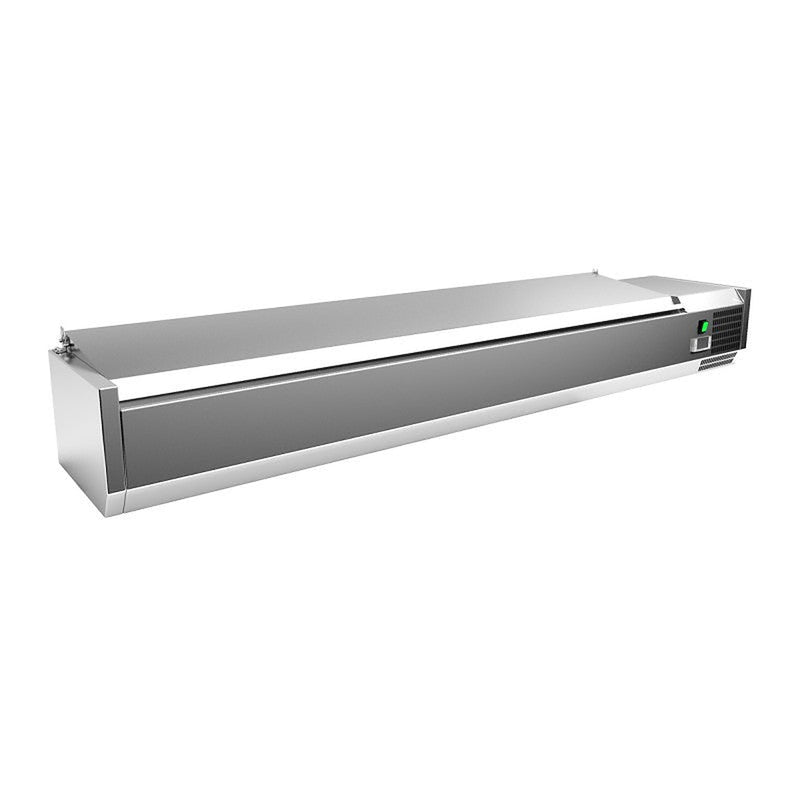 Vitrina de ingredientes Clima VRX1800330SL · 8 GN 1/4 · tapa inox