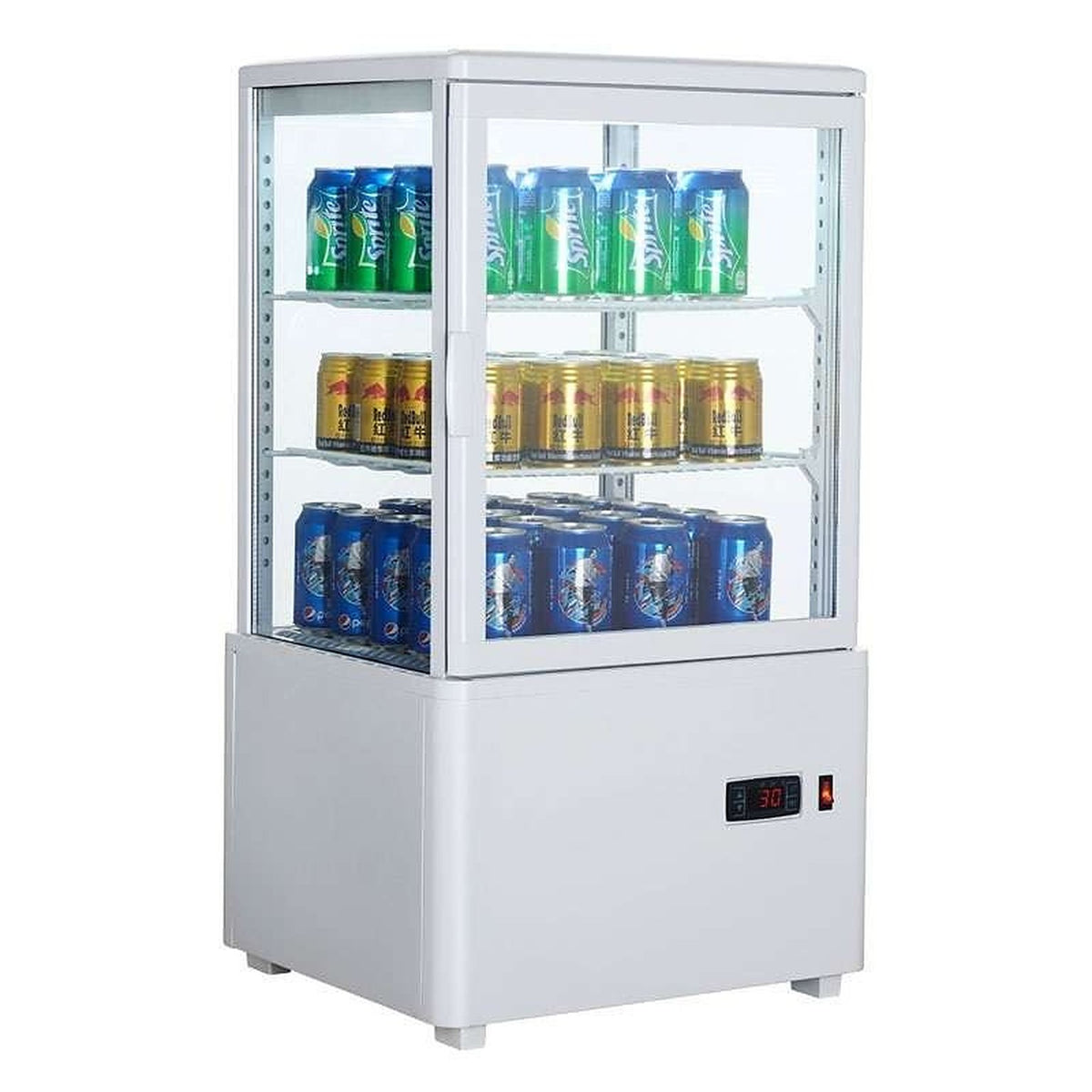 Expositor refrigerado Clima XC58L-B · 58 litros · blanco
