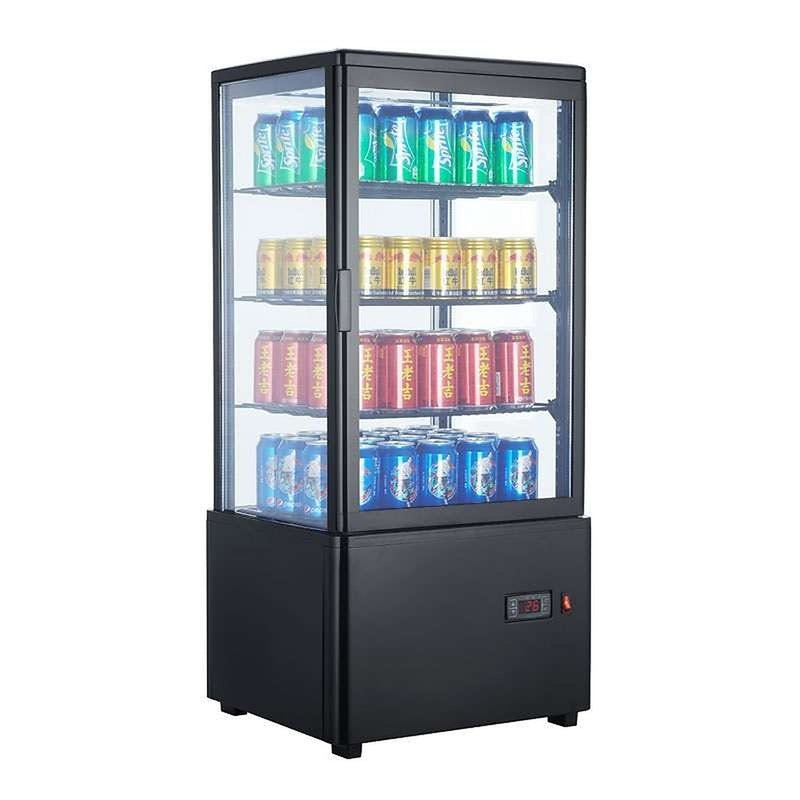 Expositor refrigerado Clima XC78L-N · 78 litros · negro