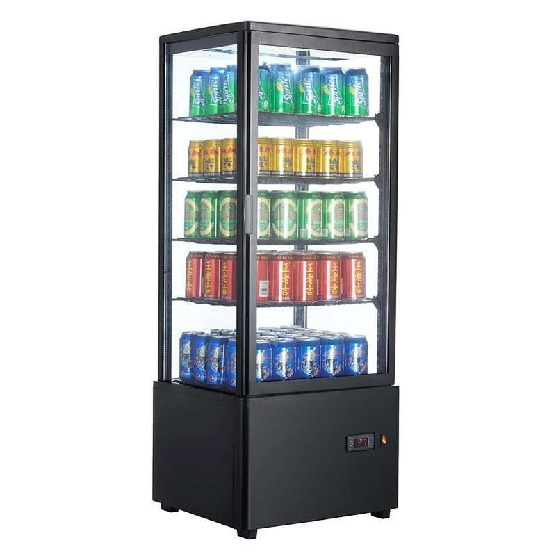Expositor refrigerado Clima XC98L-N · 98 litros · negro