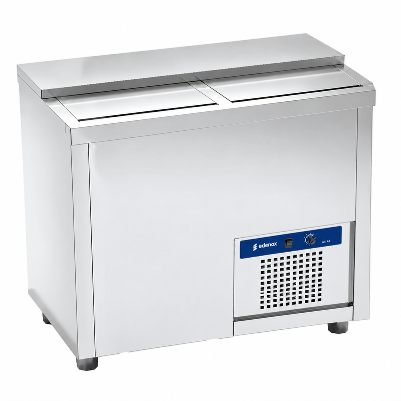 Botellero Inox Gran Capacidad (EB-100-I) sobre fondo blanco