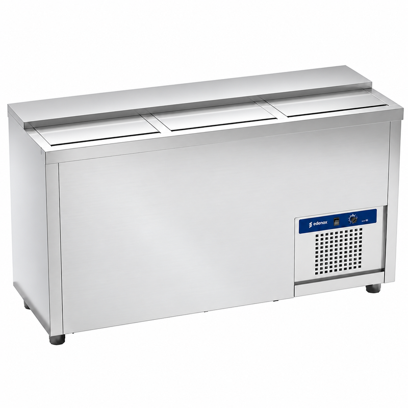Botellero Inox Gran Capacidad (EB-150-I) sobre fondo blanco