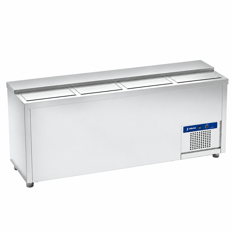 Botellero Inox Gran Capacidad (EB-200-I) sobre fondo blanco