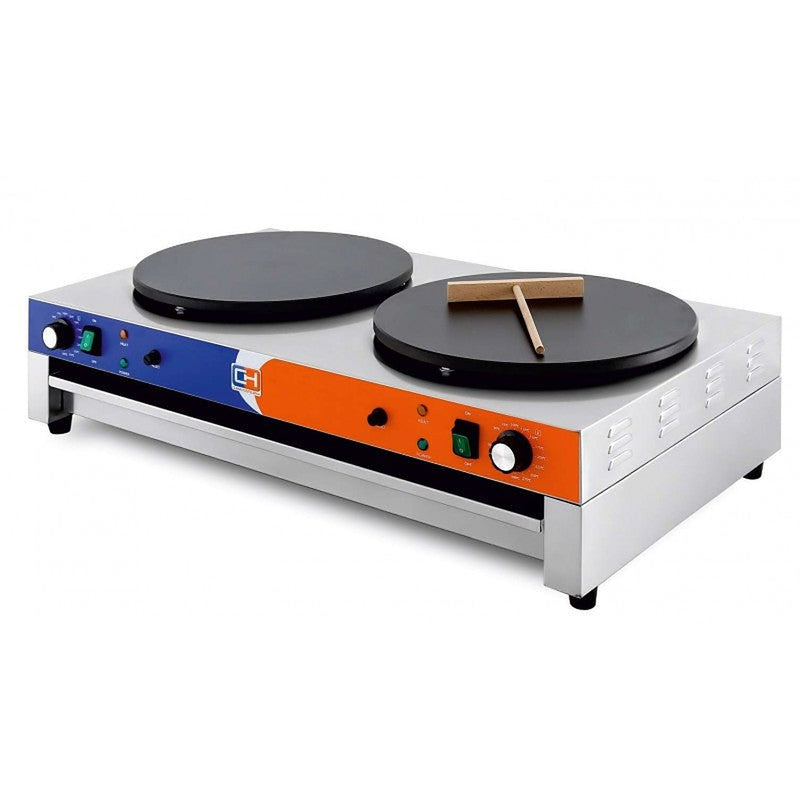 Crepera Clima EC-2 · doble placa de 40 cm
