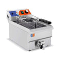Freidora Clima EF-101V · 8 litros de aceite con grifo