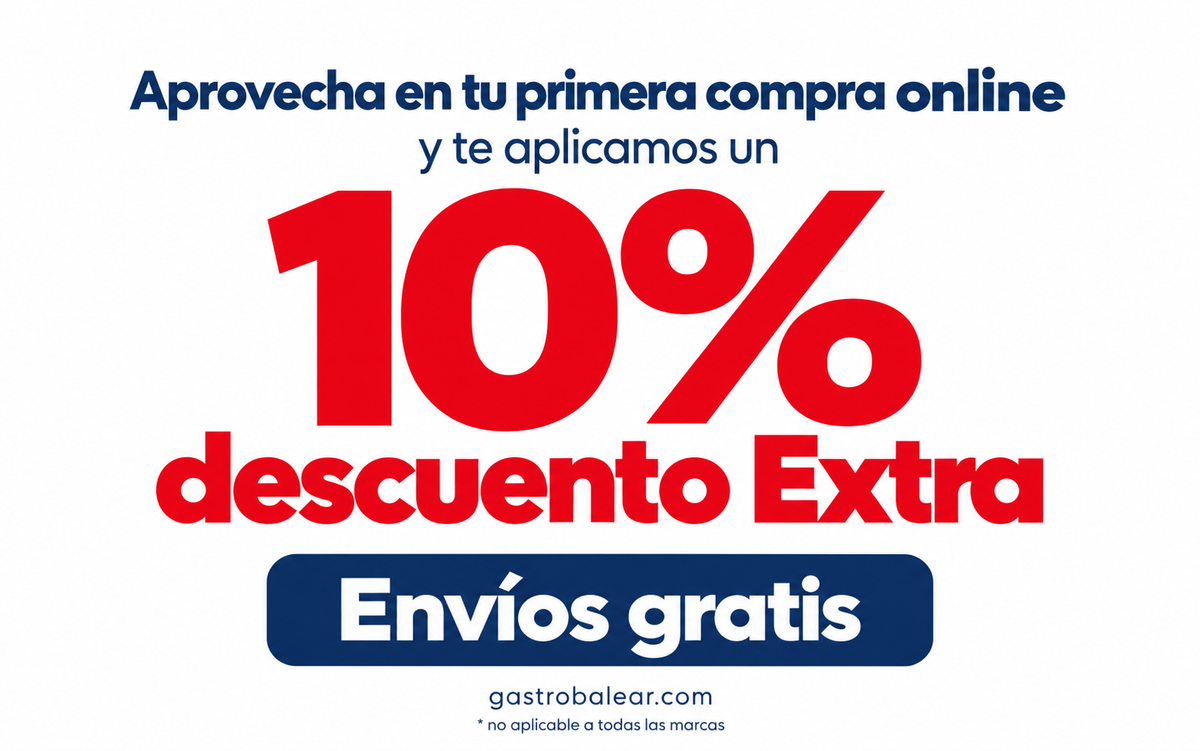 Aprovecha en tu primera compra online: 10% descuento Extra. Envíos gratis. No aplicable a todas las marcas.