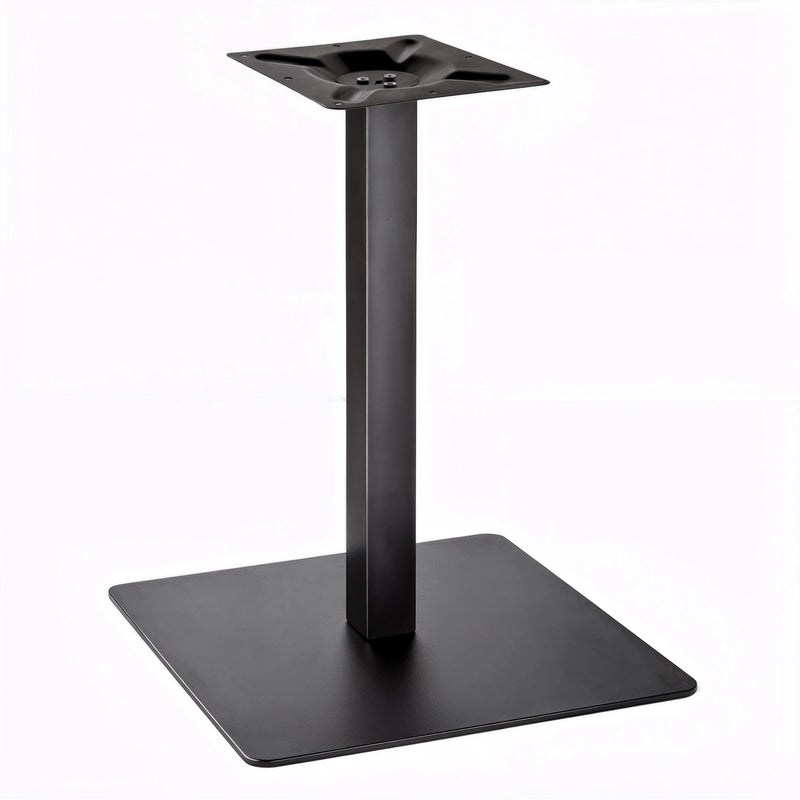 Pie de mesa cuadrada grande · negro · Pie de mesa cuadrada grande · negro