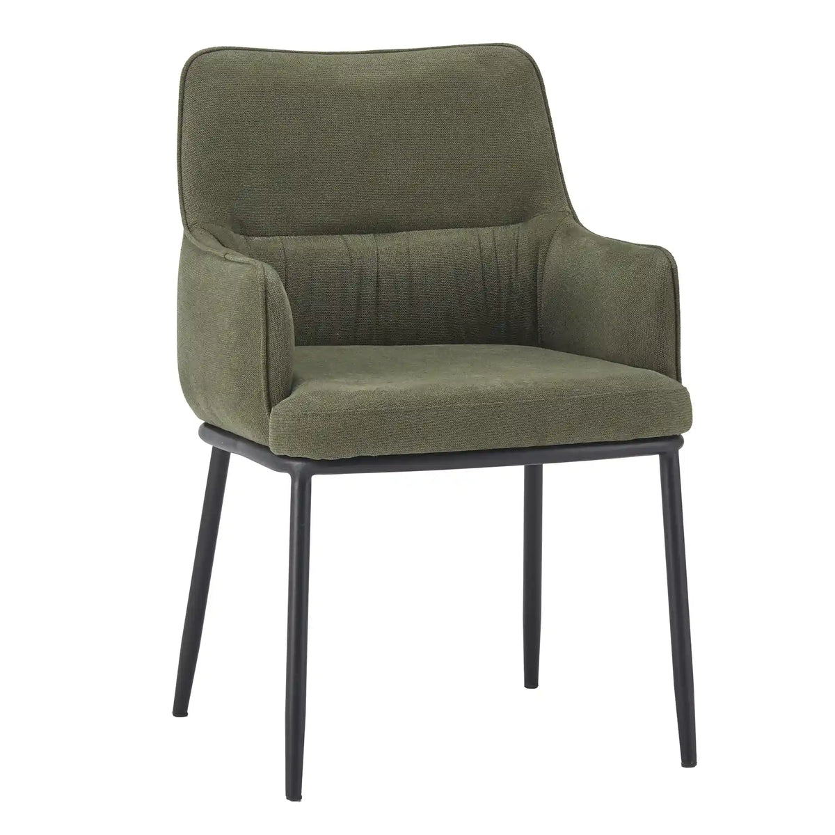 Silla Angela · Silla Tapizada de Comedor Angela - Verde