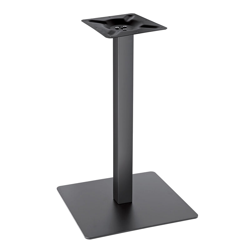 Pie de mesa cuadrada · negro · Pie de mesa cuadrada · negro