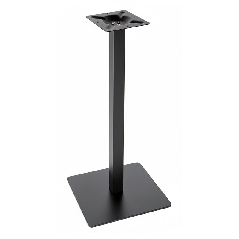 Pie de mesa cuadrada alta · negro · Pie de mesa cuadrada alta · negro