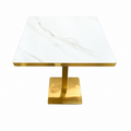 Tablero multicapa mármol blanco · canto dorado · Tablero multicapa mármol blanco · canto dorado · fondo blanco