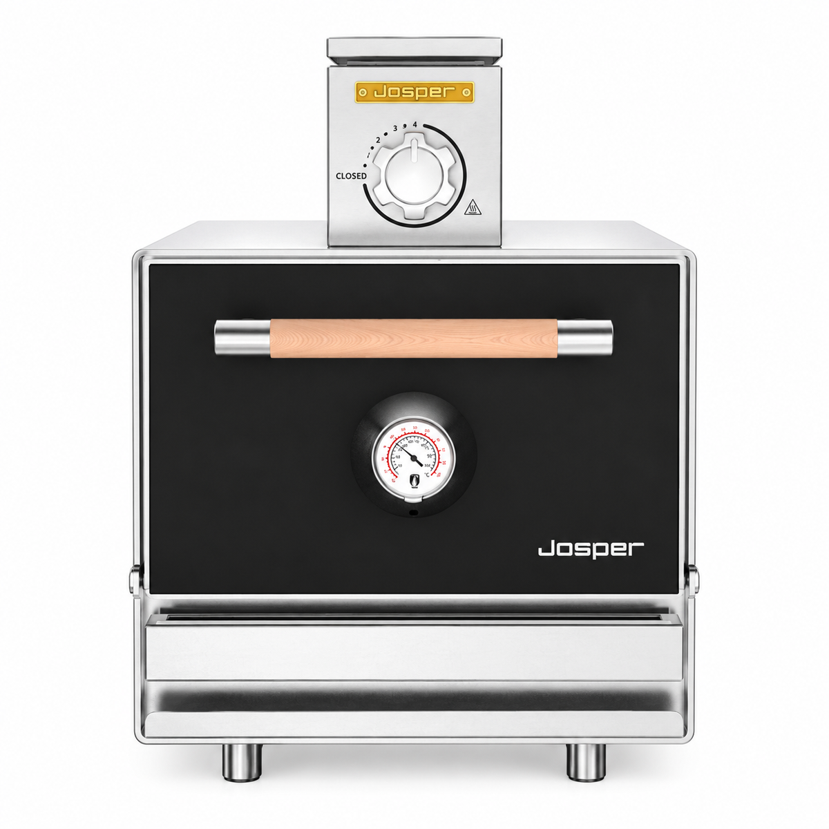 Horno de brasa Josper HJX-15 · Compacto sobre fondo blanco