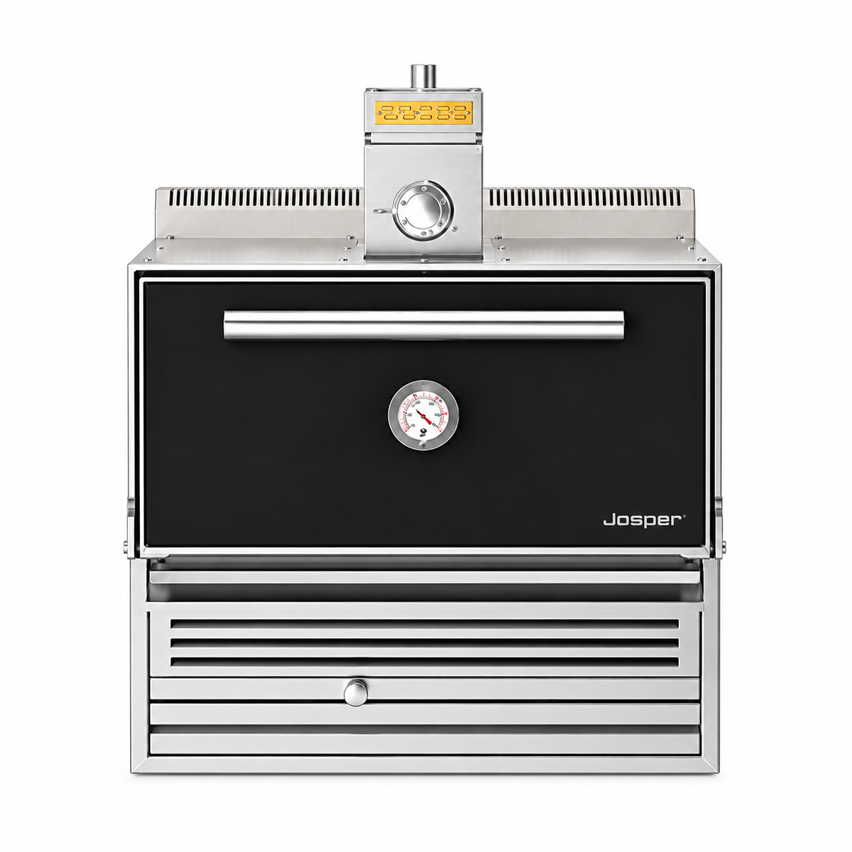 Horno de brasa Josper HJX-PRO · Sobremesa sobre fondo blanco