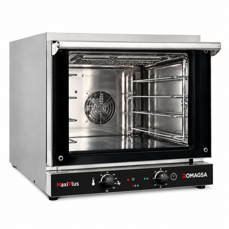 Horno de Convección Romagsa MaxiPlus + Grill sobre fondo blanco